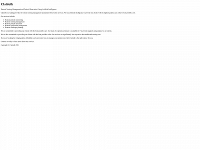 clairuth.com snapshot