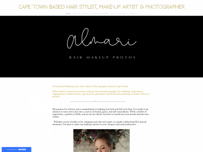 www.makeupbyalmari.com snapshot