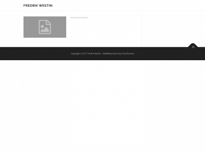 fredrikwestin.com snapshot