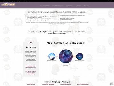 e-astrology.eu snapshot