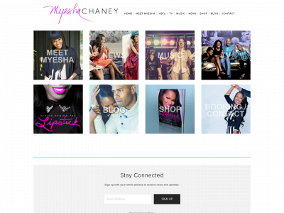 myeshachaney.com snapshot