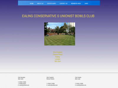 ealingbowlsclub.co.uk snapshot
