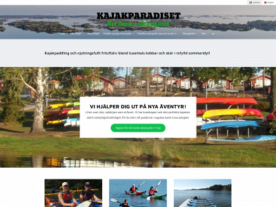 kajakparadiset.se snapshot