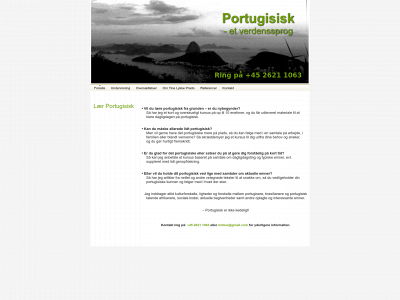 talportugisisk.dk snapshot
