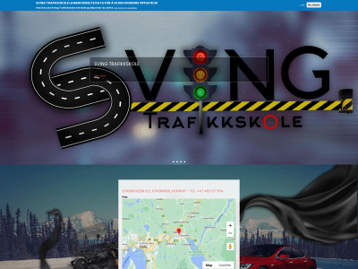 svingtrafikkskole.no snapshot