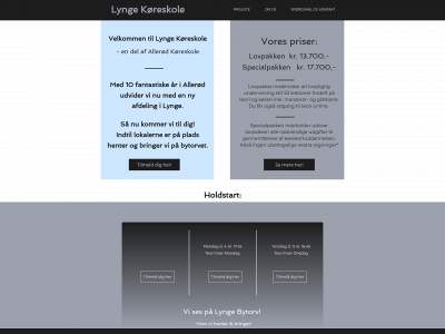 lyngekoreskole.dk snapshot