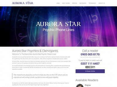 aurora-star.co.uk snapshot