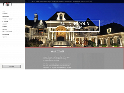 ainsleyhomes.co.uk snapshot