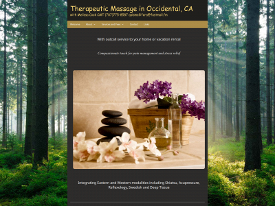 therapeuticmassageinoccidental.com snapshot