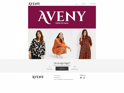 aveny.nu snapshot