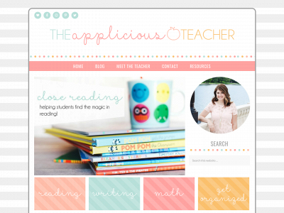 theappliciousteacher.com snapshot