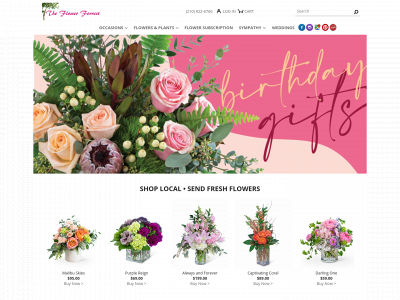 www.flowerforrest.com snapshot