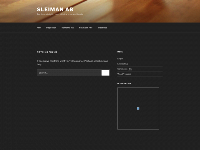 sleiman.se snapshot