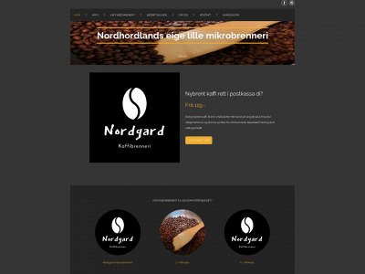 nordgardkaffi.no snapshot