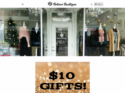 www.shopbelieveboutique.com snapshot