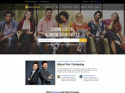 techvidyaa.com snapshot
