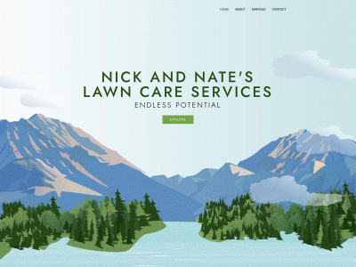 nickandnateslawncareservices.com snapshot