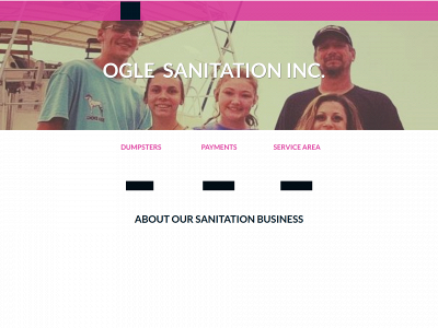 oglesanitation.com snapshot