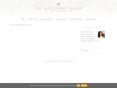 thewholesomemaven.com snapshot