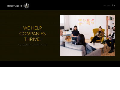 honeybeehr.com snapshot
