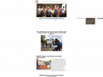 naacpwashpa.org snapshot
