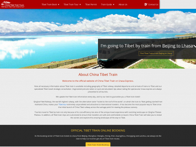 chinatibettrain.com snapshot