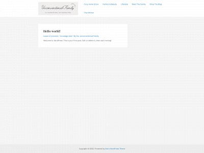 ourunconventionalfamily.com snapshot