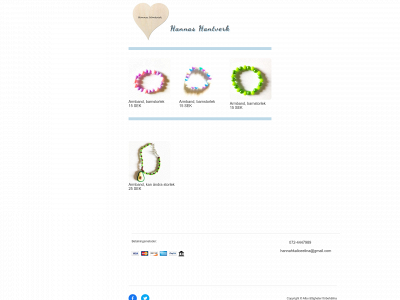 hannashantverk.online snapshot