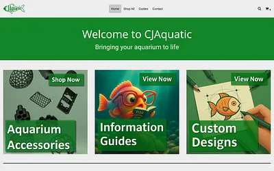 cjaquatic.co.uk snapshot