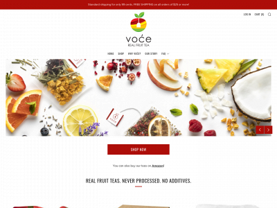 www.vocetea.com snapshot