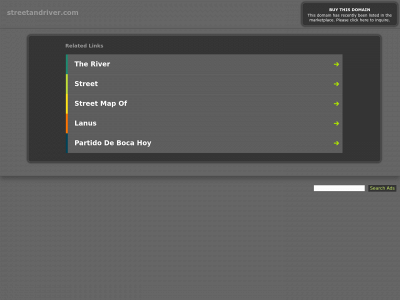 streetandriver.com snapshot