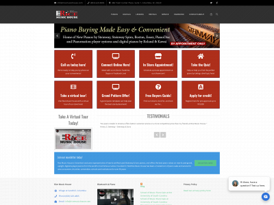 ricemusichouse.com snapshot