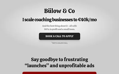 bulowco.com snapshot