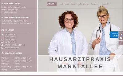 hausarzt-marktallee.de snapshot