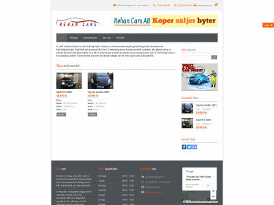rehancars.se snapshot