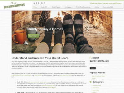 bestcreditinfo.com snapshot