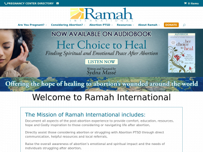 ramahinternational.org snapshot