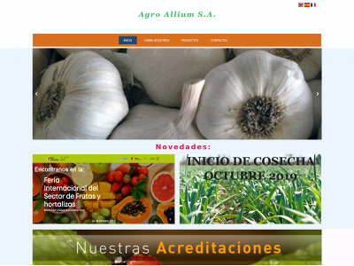 agroallium.com snapshot