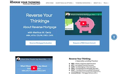 www.reverseyourthinking.mortgage snapshot