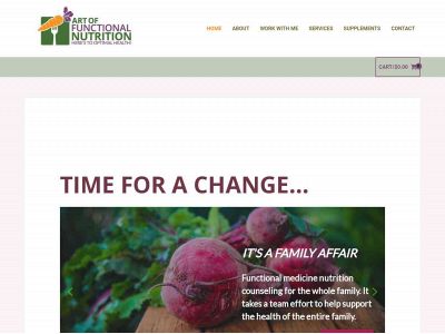 artoffunctionalnutrition.com snapshot