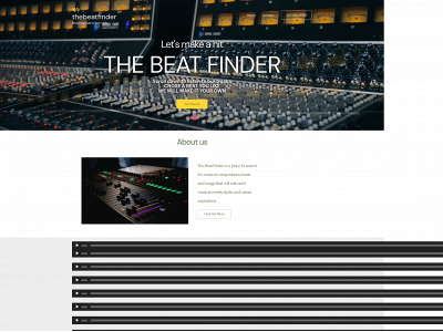 thebeatfinder.com snapshot