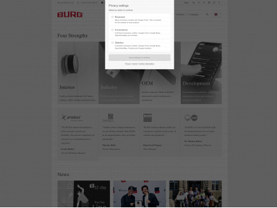 burg.se snapshot