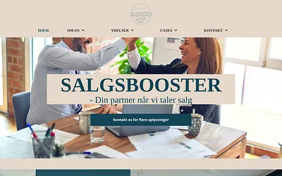 salgsbooster.dk snapshot