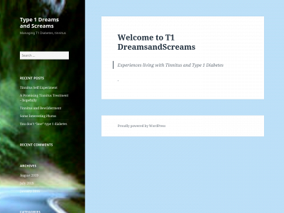 t1dreamsandscreams.com snapshot