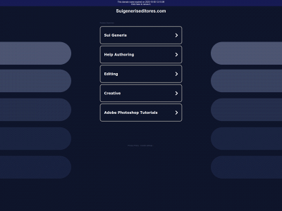 suigeneriseditores.com snapshot