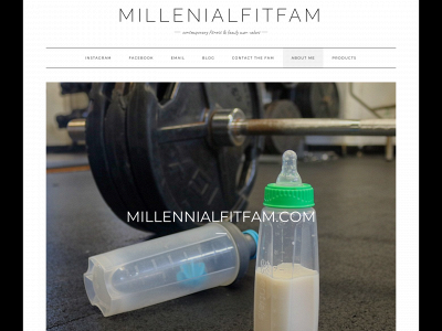 millenialfitfam.com snapshot