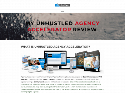 agencyaccelerator.weebly.com snapshot
