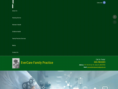 evercarefamilypractice.com snapshot