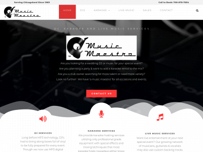 themusicmaestro.com snapshot