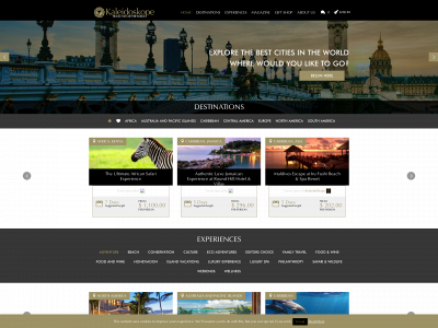 kaleidoskopetravel.com snapshot